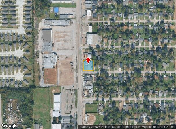 8506 Mesa Dr, Houston, TX Parcel Map