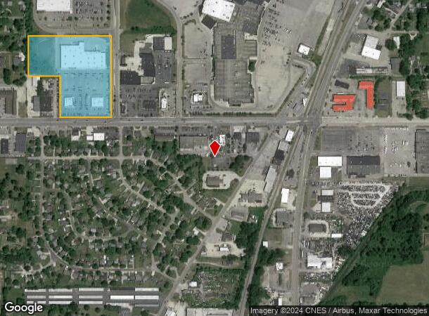  612 E Mcgalliard Rd, Muncie, IN Parcel Map