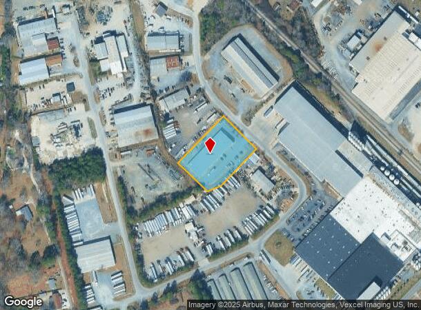340 Seaboard Dr, Matthews, NC Parcel Map