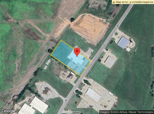  2304 N Ash St, Ponca City, OK Parcel Map