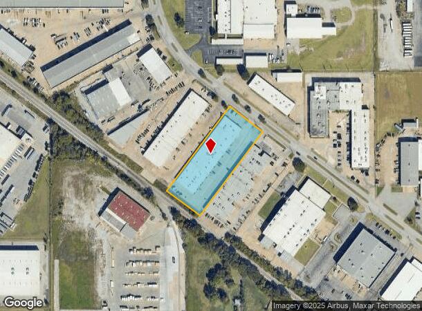  12302 E 60Th St, Tulsa, OK Parcel Map