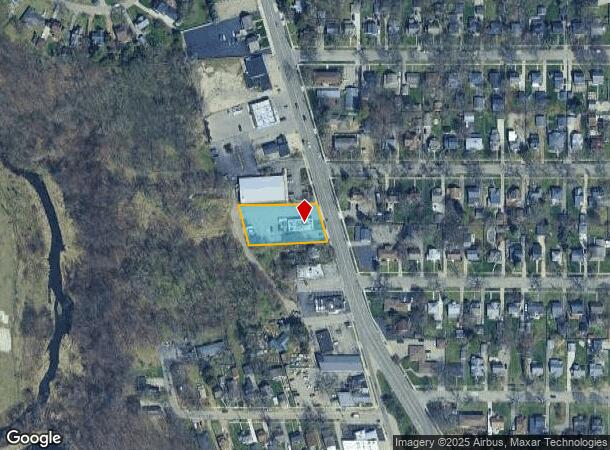  2814 Portage St, Kalamazoo, MI Parcel Map