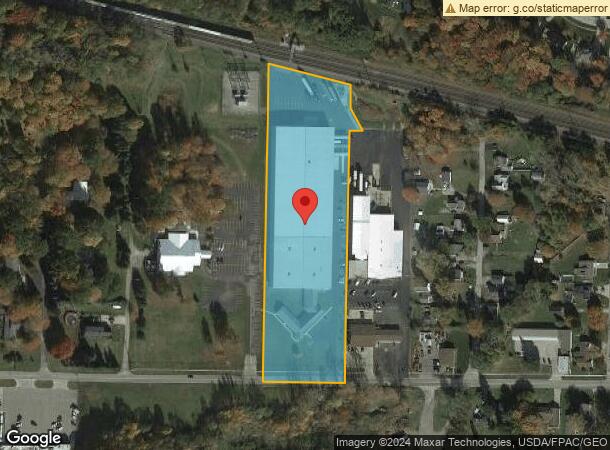  1119 Milan Ave, Amherst, OH Parcel Map