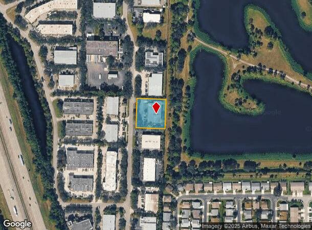 1425 Park Ln S, Jupiter, FL Parcel Map