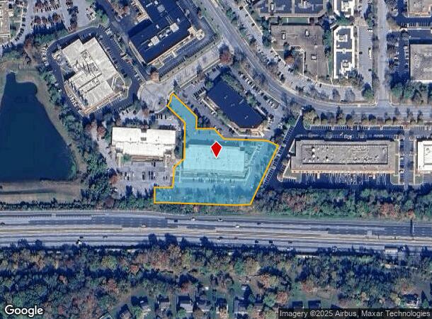10003 Derekwood Ln, Lanham, MD Parcel Map