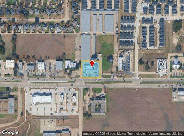  605 E Belt Line Rd, Cedar Hill, TX Parcel Map