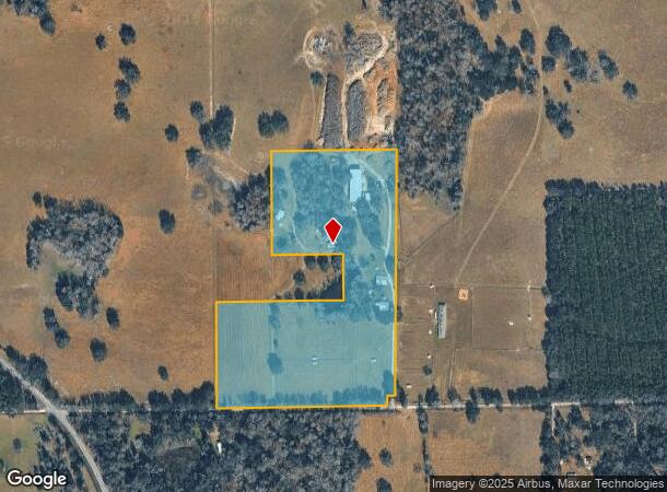 17213 Parsons Rd, Brooksville, FL Parcel Map
