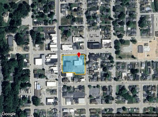  25 E Wright St, Covington, OH Parcel Map