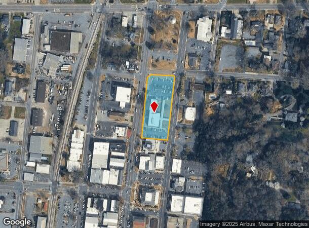  215 N Wall St, Calhoun, GA Parcel Map