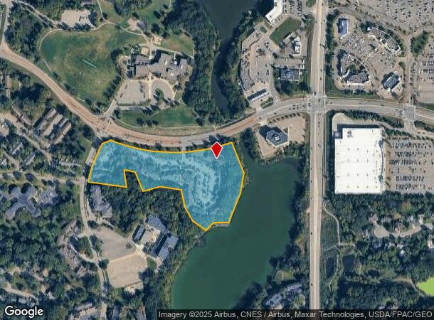 101 Waters Edge Dr, Chaska, MN Parcel Map