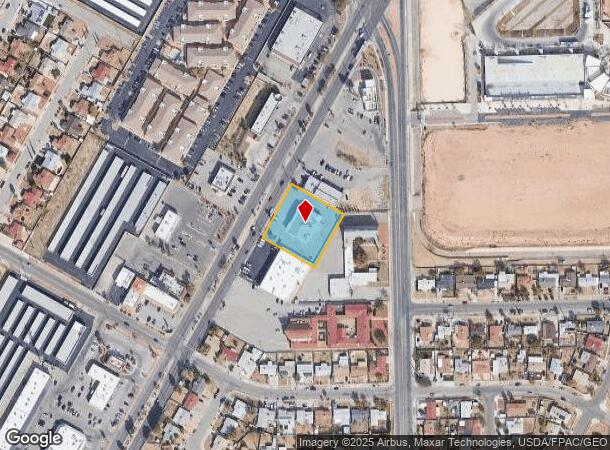  9308 Dyer St, El Paso, TX Parcel Map