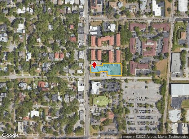  907 S Fort Harrison Ave, Clearwater, FL Parcel Map