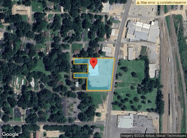  727 N Washington St, Bastrop, LA Parcel Map