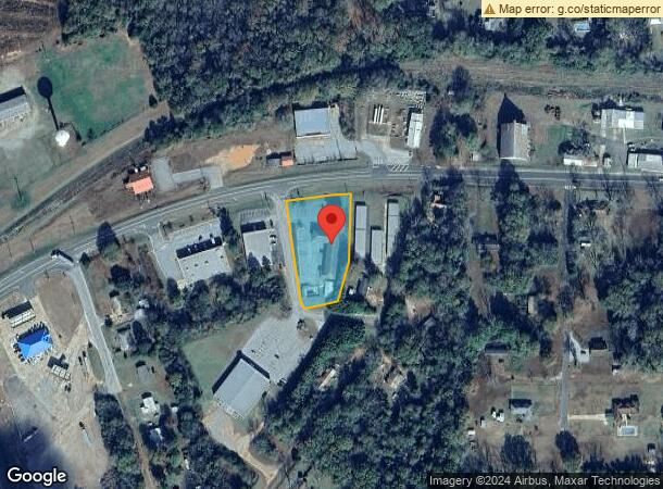  706 Nicholson St, Richland, GA Parcel Map