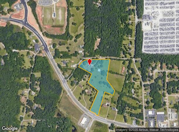 130 Rowan Rd, Ellenwood, GA Parcel Map