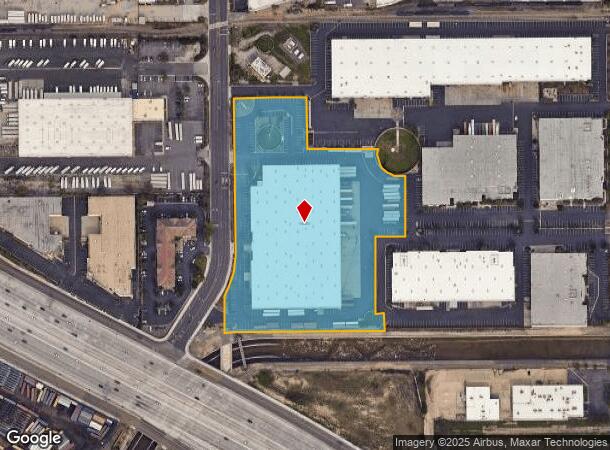  16800 Trojan Way, La Mirada, CA Parcel Map