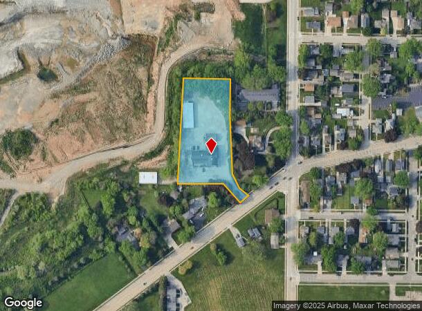 1018 W South Park Ave, Oshkosh, WI Parcel Map