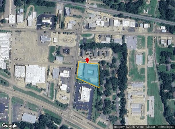  50 W Lakeview Dr, Clinton, MS Parcel Map