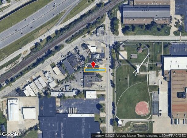  1062 E 222Nd St, Euclid, OH Parcel Map