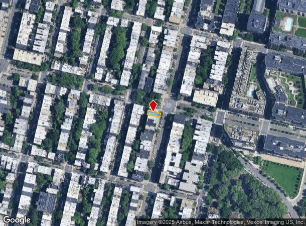  1036 Washington St, Hoboken, NJ Parcel Map