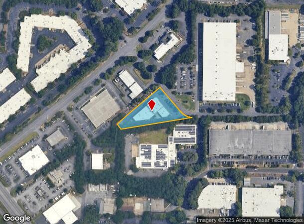  2060 Franklin Way Se, Marietta, GA Parcel Map