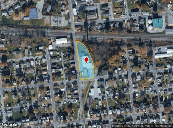  119 N Duke St, Hummelstown, PA Parcel Map
