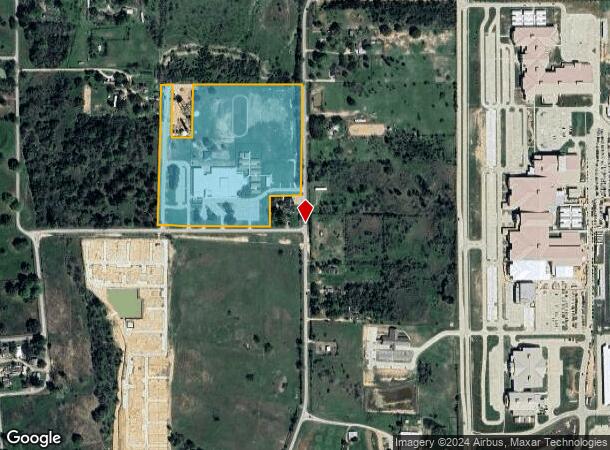  1 Huggins Dr, Fulshear, TX Parcel Map