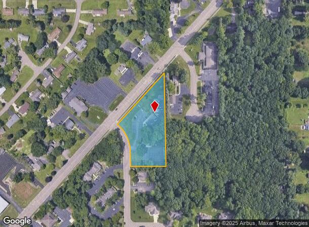 2545 Spring Arbor Rd, Jackson, MI Parcel Map