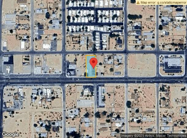  61940 29 Palms Hwy, Joshua Tree, CA Parcel Map