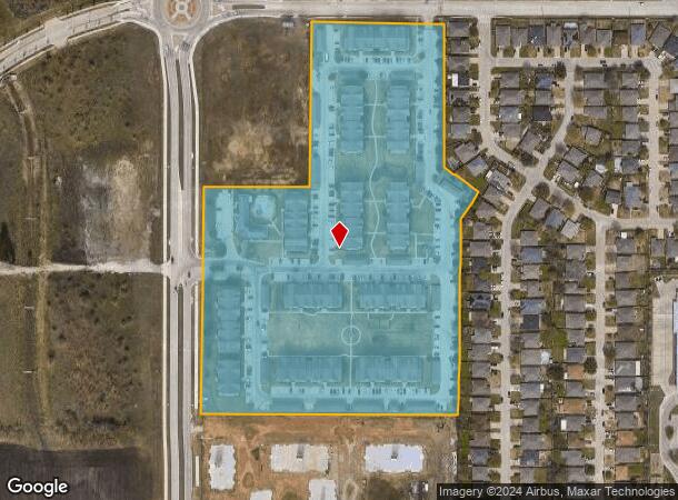  8100 N Riverside Dr, Fort Worth, TX Parcel Map