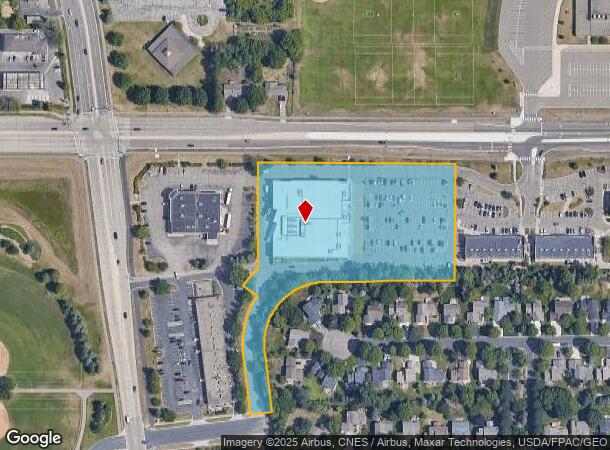 1020 Diffley Rd, Saint Paul, MN Parcel Map