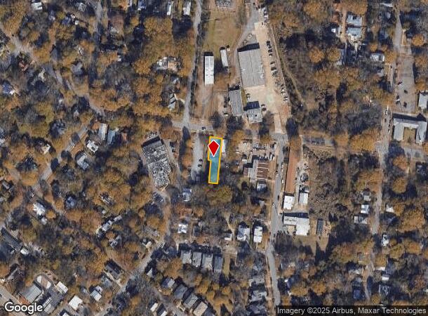  1093 Boulevard, Athens, GA Parcel Map