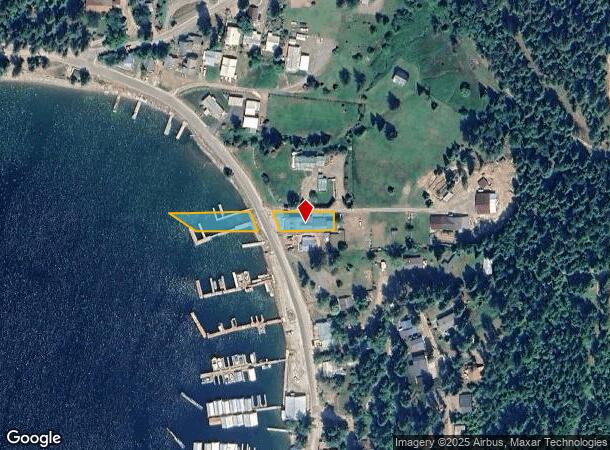  1591 Garfield Bay Rd, Sagle, ID Parcel Map