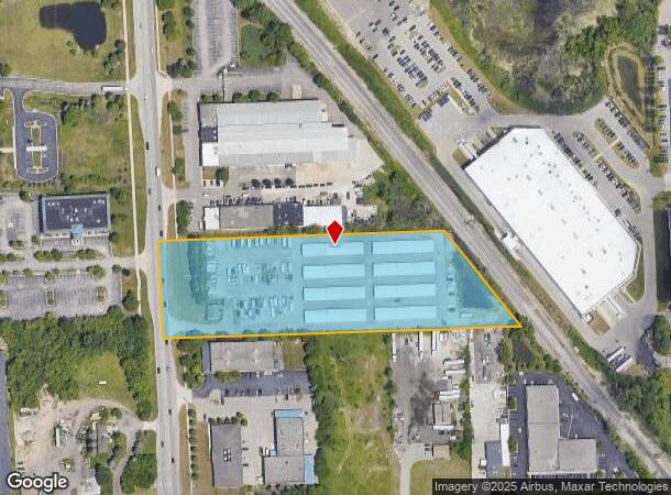  29686 Beck Rd, Wixom, MI Parcel Map