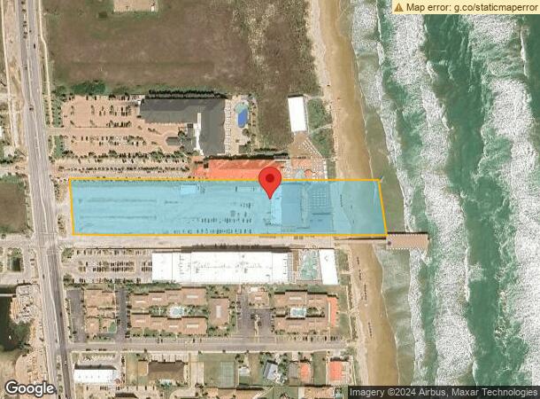  7200 Padre Blvd, South Padre Island, TX Parcel Map