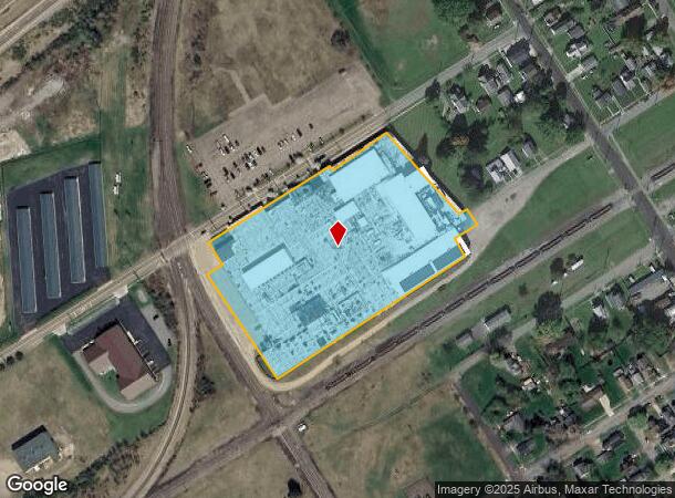 211 W Franklin St, Olean, NY Parcel Map