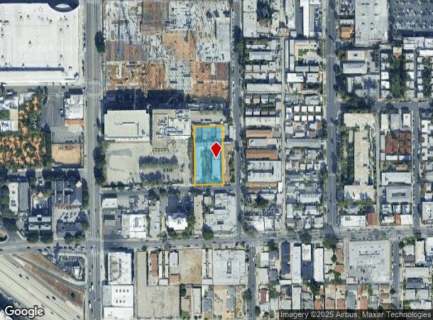  5405 Fernwood Ave, Los Angeles, CA Parcel Map