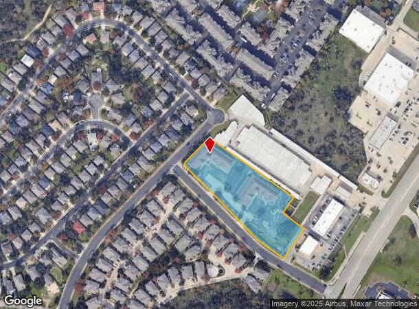 7700 Cat Hollow Dr, Round Rock, TX Parcel Map