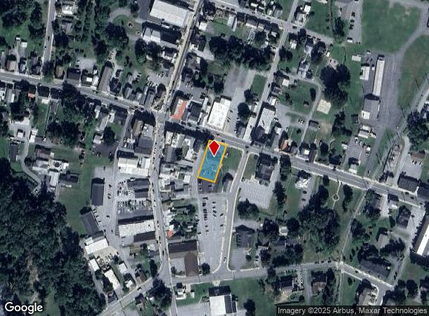18 W Main St, Thurmont, MD Parcel Map