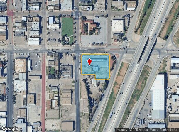  705 19Th St, Lubbock, TX Parcel Map