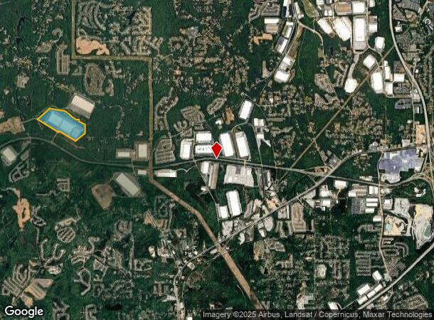  6055 S Fulton Pkwy, Union City, GA Parcel Map