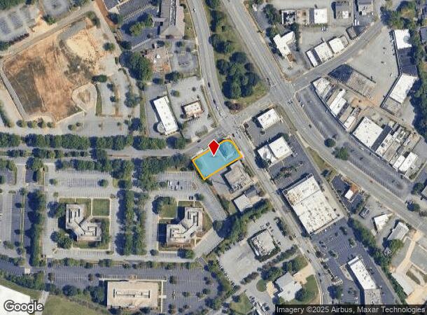  1429 Westover Ter, Greensboro, NC Parcel Map