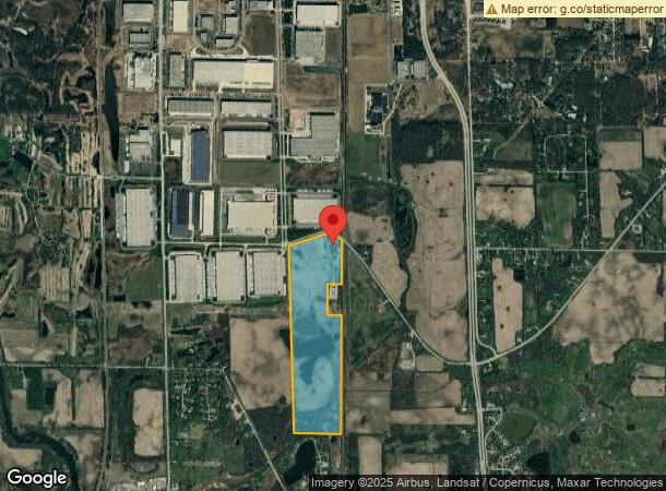  7703 Springbrook Rd, Pleasant Prairie, WI Parcel Map