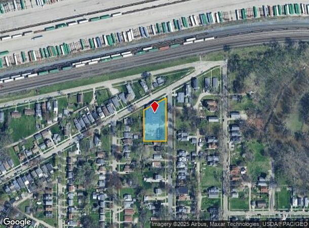  122 Dale St, Toledo, OH Parcel Map