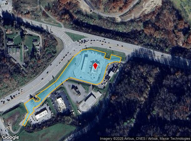  1 Chaplin Rd, Morgantown, WV Parcel Map