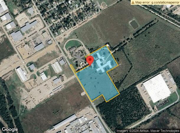  2302 S Oak Grove Rd, Ennis, TX Parcel Map