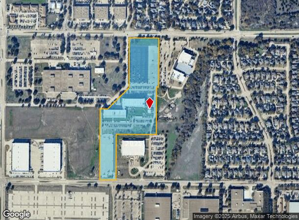  3300 E Renner Rd, Richardson, TX Parcel Map