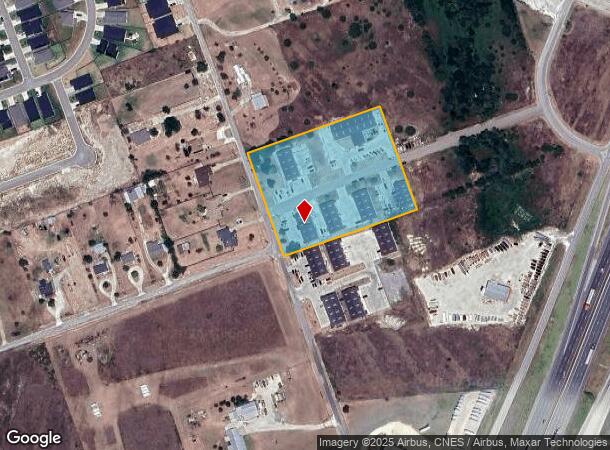  100 Don Currie Rd, Jarrell, TX Parcel Map