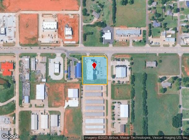  1320 E State Highway 152, Mustang, OK Parcel Map
