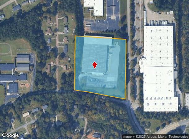 1201 Og Skinner Dr, West Point, GA Parcel Map